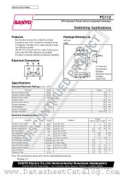 FC112 datasheet pdf SANYO