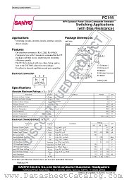 FC144 datasheet pdf SANYO