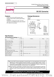 FP304 datasheet pdf SANYO