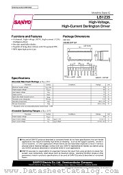 LB1235 datasheet pdf SANYO
