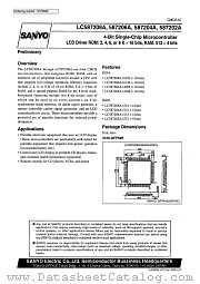 LC587208A datasheet pdf SANYO