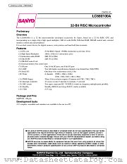 LC680100A datasheet pdf SANYO