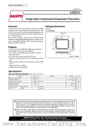 LC8213 datasheet pdf SANYO