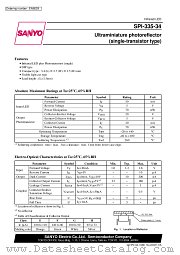 SPI-335-34 datasheet pdf SANYO
