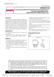 STK672-110 datasheet pdf SANYO