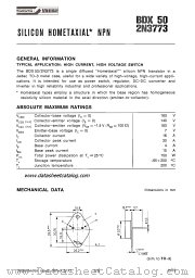 BDX50 datasheet pdf SGS-ATES