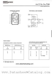 T110 datasheet pdf SGS-ATES