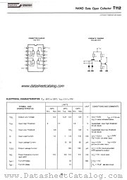T112 datasheet pdf SGS-ATES