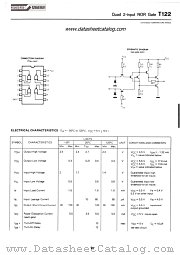 T122 datasheet pdf SGS-ATES