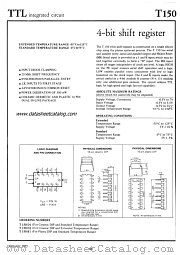 T150 datasheet pdf SGS-ATES