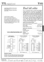 T152 datasheet pdf SGS-ATES
