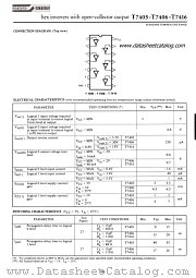 T7416 datasheet pdf SGS-ATES