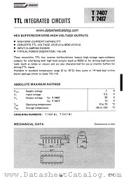 T7417 datasheet pdf SGS-ATES