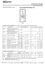 T7440 datasheet pdf SGS-ATES