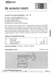 T7443 datasheet pdf SGS-ATES