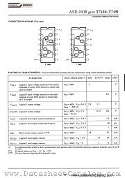 T7451 datasheet pdf SGS-ATES