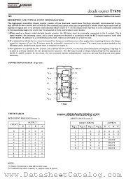 T7490 datasheet pdf SGS-ATES
