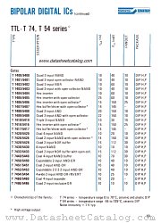 T7406 datasheet pdf SGS-ATES