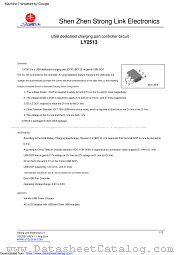 LY2513 datasheet pdf Shenzhen StrongLink Electronics