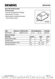 BAR65-02W datasheet pdf Siemens