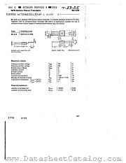 BD429 datasheet pdf Siemens