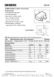 BGA420 datasheet pdf Siemens