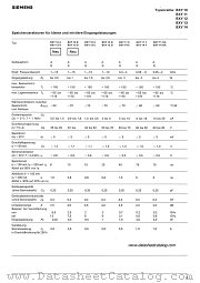 BXY13 datasheet pdf Siemens