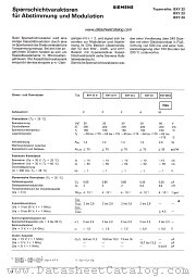 BXY22 datasheet pdf Siemens