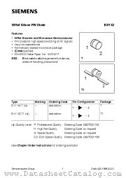 BXY42-T1 datasheet pdf Siemens