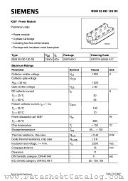 BSM35GD120D2 datasheet pdf Siemens