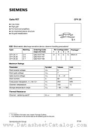Q62703-F107 datasheet pdf Siemens