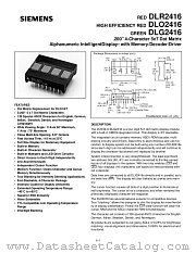 DLG2416 datasheet pdf Siemens