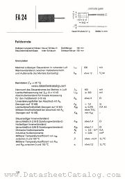FA24 datasheet pdf Siemens