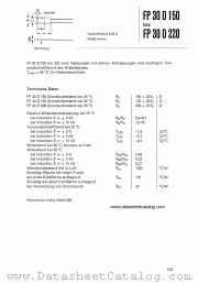 FP30D220 datasheet pdf Siemens