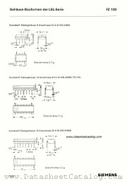 FZ100-Series datasheet pdf Siemens