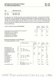 FZL101 datasheet pdf Siemens