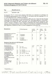 FZL111 datasheet pdf Siemens