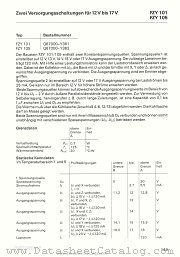 FZY105 datasheet pdf Siemens