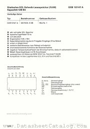 GXB10147A datasheet pdf Siemens