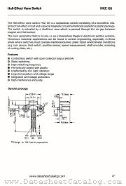 HKZ101 datasheet pdf Siemens
