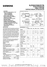 IL217A datasheet pdf Siemens
