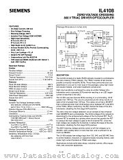 IL4108 datasheet pdf Siemens