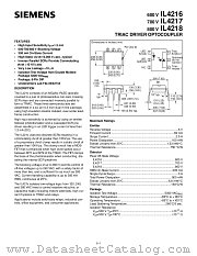 IL4217 datasheet pdf Siemens