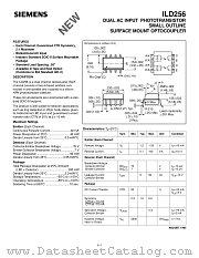 ILD256 datasheet pdf Siemens