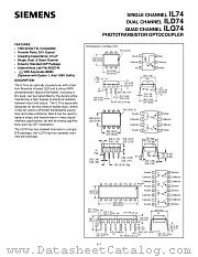IL74 datasheet pdf Siemens