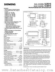 ILD615-1 datasheet pdf Siemens