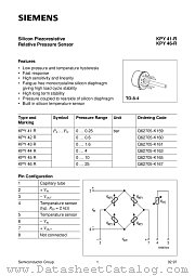KPY43R datasheet pdf Siemens