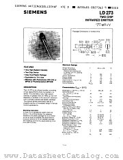LD273 datasheet pdf Siemens