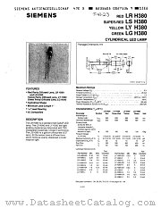 LYH380-F datasheet pdf Siemens