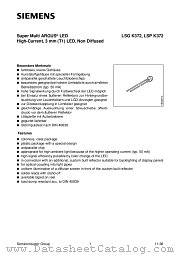 LSPK372-PO datasheet pdf Siemens